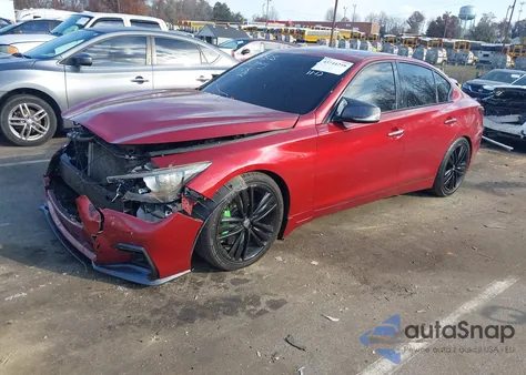 2015 Infiniti Q50 Premium/Sport from USA, damaged, VIN JN1BV7AR7FM396545